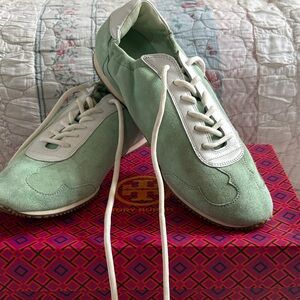 Tory Burch Mint and White Women's Sneakers